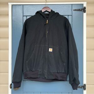 Carhartt Men's Black Jacket Size Large